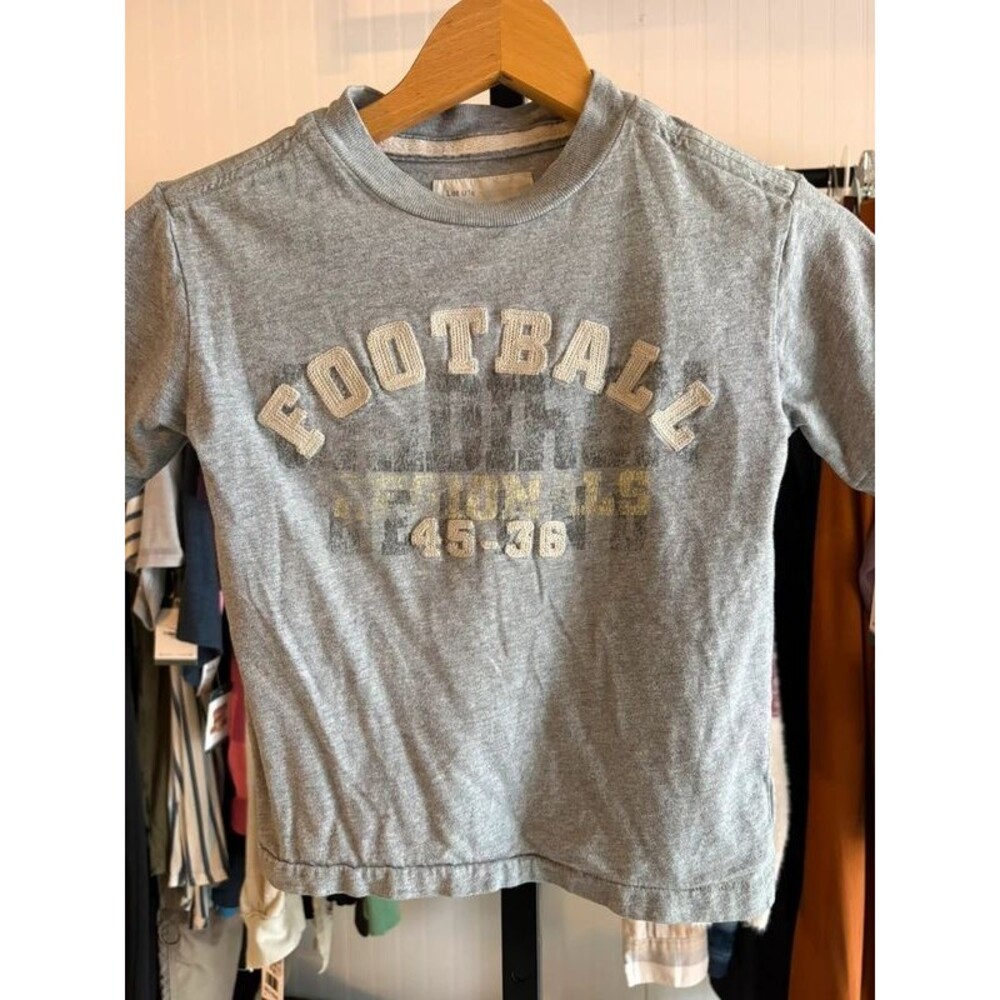 TCP size 4 kids football tee cotton